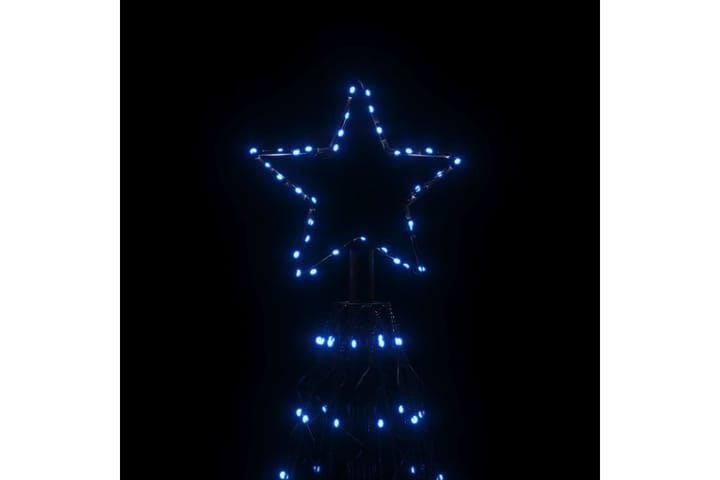 beBasic Kartio joulukuusi 1400 sinistä LED-valoa 160x500 cm - Tekokuusi