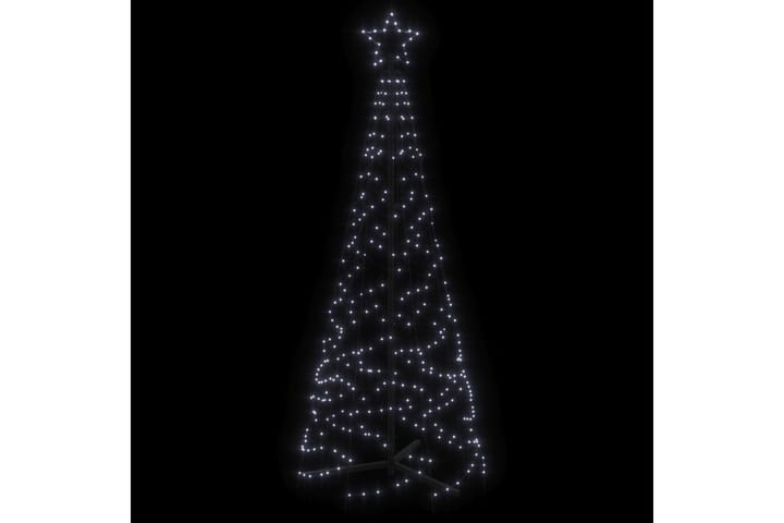 beBasic Kartio joulukuusi 200 kylmän valkoista LED-valoa 70x180 cm - Tekokuusi