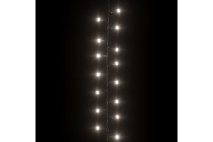 beBasic Kompakti LED-valonauha 400 LED-valoa kylmä valkoinen 4 m PVC - Joulukynttilä - Joulukoristeet