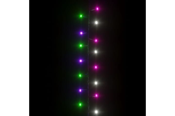 beBasic Kompakti LED-valonauha 400 LED-valoa monivärinen pastelli 4 m - Joulukynttilä - Joulukoristeet