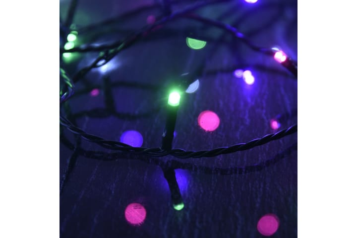 beBasic LED-valonauha 1000 LED-valoa monivärinen pastelli 100 m PVC - Joulukynttilä - Joulukoristeet