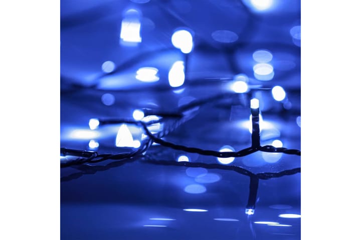 beBasic LED-valonauha 1000 LED-valoa sininen 100 m PVC - Joulukynttilä - Joulukoristeet