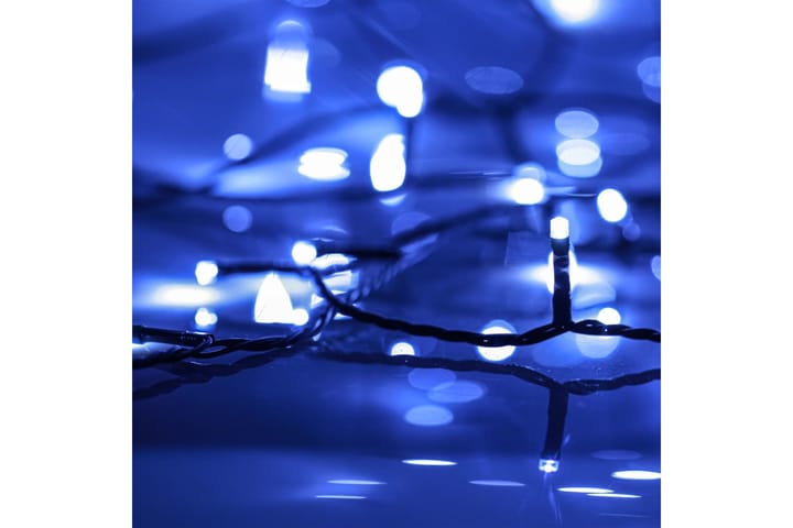 beBasic LED-valonauha 600 LED-valoa sininen 60 m PVC - Joulukynttilä - Joulukoristeet