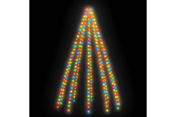 Joulukuusen valoverkko 300 LED-valoa värikäs 300 cm - Monivärinen - Joulukuusen koristeet - Joulukoristeet