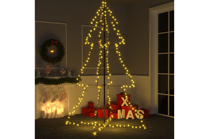 Kartionmallinen joulukuusi 240 LEDiä sisä/ulkokäyttö - Joulukuusen koristeet - Joulukoristeet