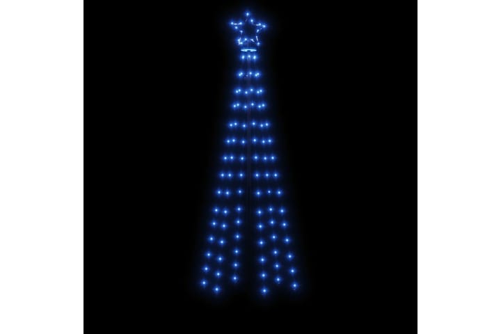Joulukuusi piikillä 108 sinistä LED-valoa 180 cm - Tekokuusi