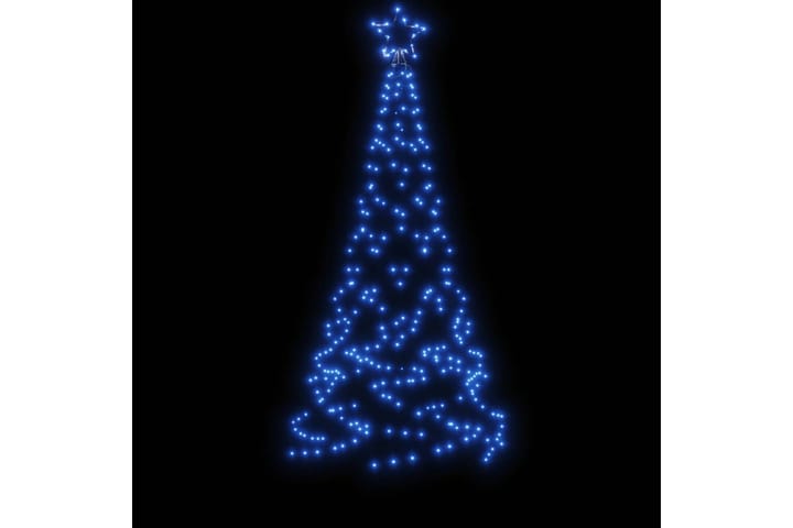 Joulukuusi piikillä 200 sinistä LED-valoa 180 cm - Tekokuusi