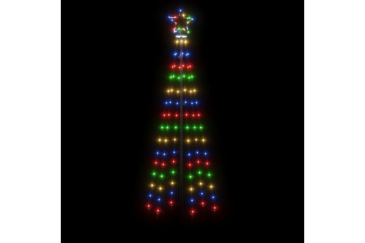 Joulukuusi piikillä 108 moniväristä LED-valoa 180 cm - Tekokuusi