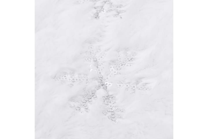 Ylellinen joulukuusen jalustapeite valkoinen 90 cm - Valkoinen - Joulukuusen jalka - Joulukoristeet