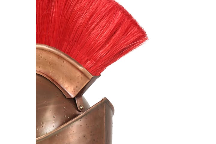 Kreikkaisen sotilaan kypärä antiikki kopio LARP hopea teräs - Sisustusesineet