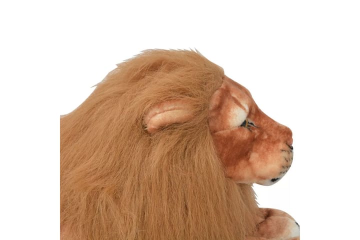 Leijona-pehmolelu Ruskea XXL - Ruskea - Vauvan lelut - Lastenhuoneen koristeet