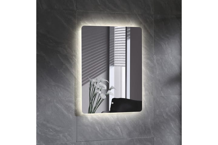 Bathlife Tindra Peili 500 - Valkoinen - Peili - Kylpyhuoneen peilit - Kylpyhuonepeili valaistuksella