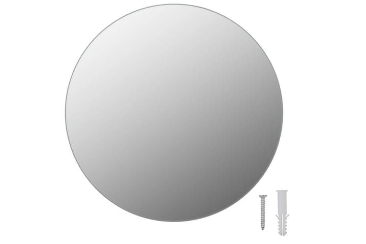 Kehyksetön peili pyöreä 30 cm lasi - Hopea - Peili - Eteispeili - Seinäpeili