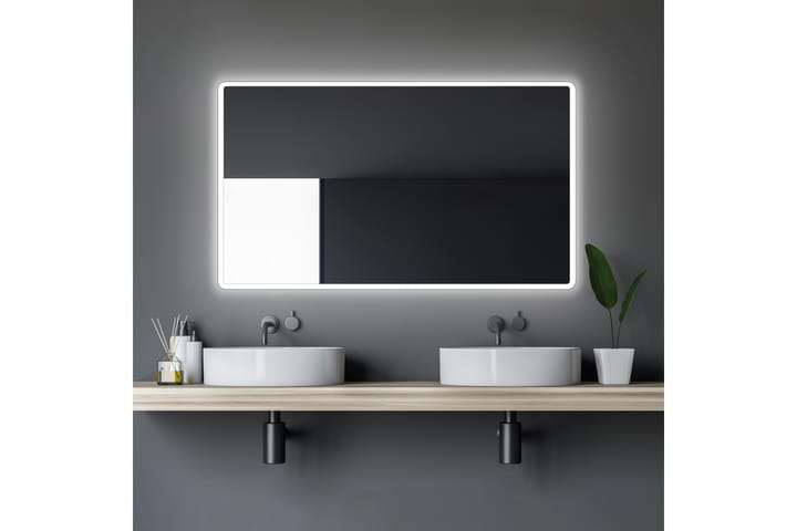 Kylpyhuonepeili Rydholm 70 cm LED-valaistus - Peili - Kylpyhuoneen peilit - Kylpyhuonepeili valaistuksella
