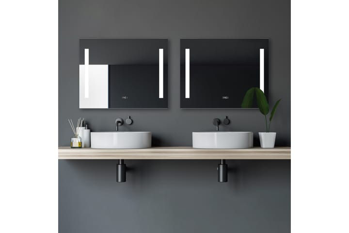 Kylpyhuonepeili Valdö 60 cm LED-valaistus - Peili - Kylpyhuoneen peilit - Kylpyhuonepeili valaistuksella