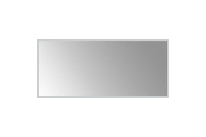 LED-kylpyhuoneen peili 90x40 cm - Läpinäkyvä - Peili - Kylpyhuoneen peilit - Kylpyhuonepeili valaistuksella