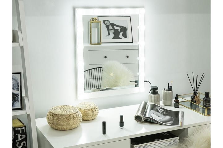 Peili Perala LED 50x60 cm - Läpinäkyvä - Kylpyhuonetarvikkeet - Meikkipeili
 - Peili