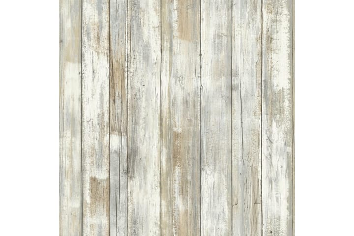 Liimaa&Irrota Distressed Wood Tan Tarratapetti - RoomMates - Seinätarrat
