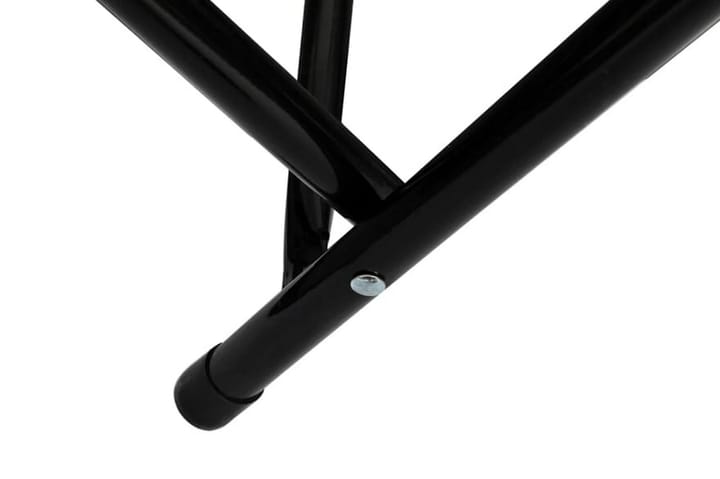 Taittuva tapetointipöytä MDF ja alumiini 300x60x78 cm - Musta - Tapetointipöytä
