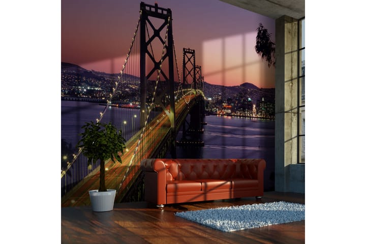 Valokuvatapetti Charming Evening In San Francisco 200x154 - Artgeist sp. z o. o. - Valokuvatapetit