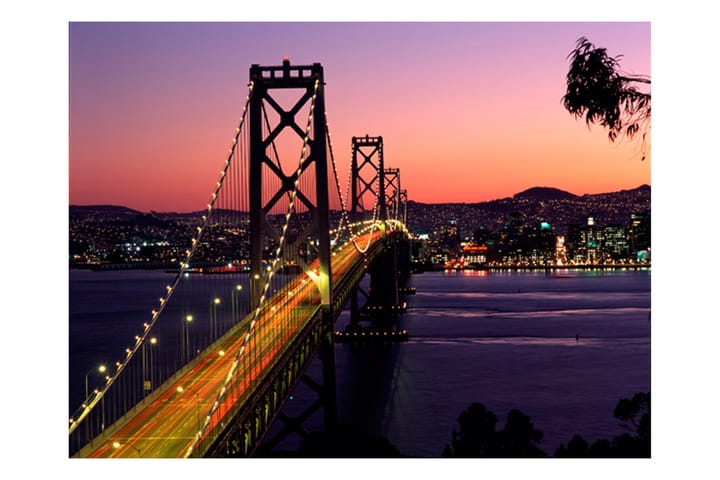 Valokuvatapetti Charming Evening In San Francisco 200x154 - Artgeist sp. z o. o. - Valokuvatapetit