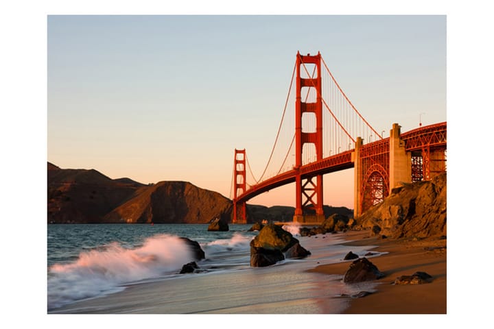 Valokuvatapetti Golden Gate Bridge 200x154 - Artgeist sp. z o. o. - Valokuvatapetit