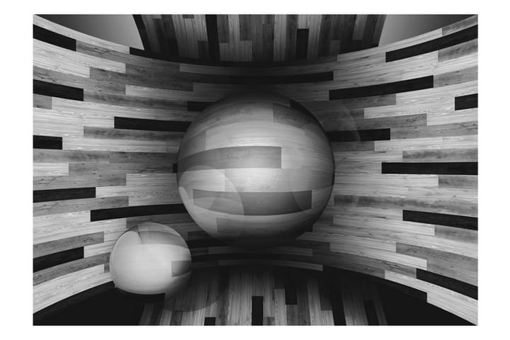 Valokuvatapetti Gray Sphere 300x210 - Artgeist sp. z o. o. - Valokuvatapetit