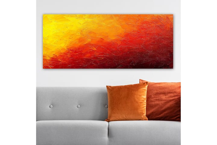 Canvastaulu YTY Abstract & Fractals Monivärinen - 120x50 cm - Canvas-taulu - Seinäkoristeet