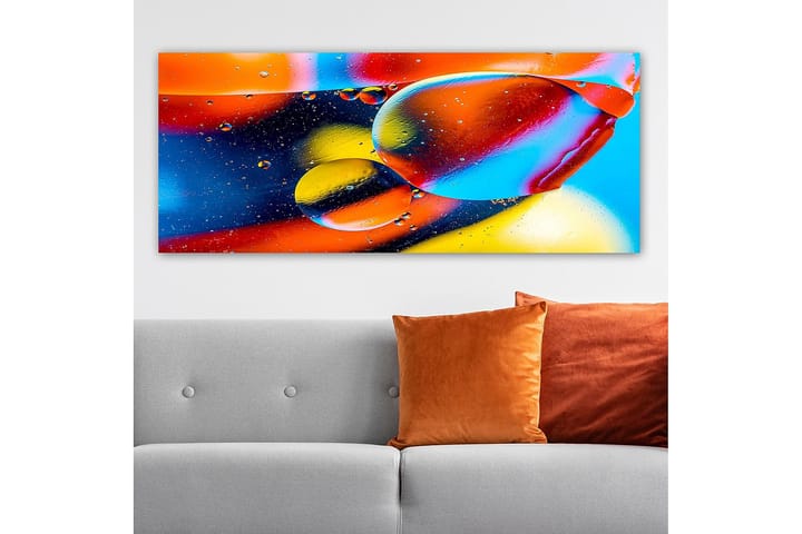Canvastaulu YTY Outer Space Monivärinen - 120x50 cm - Canvas-taulu - Seinäkoristeet