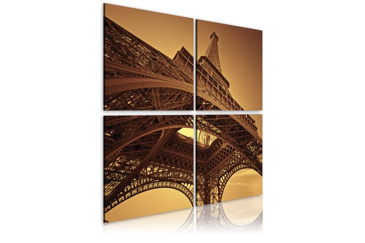 Taulu Eiffel-torni Paris 40x40 - Artgeist sp. z o. o. - Canvas-taulu - Seinäkoristeet