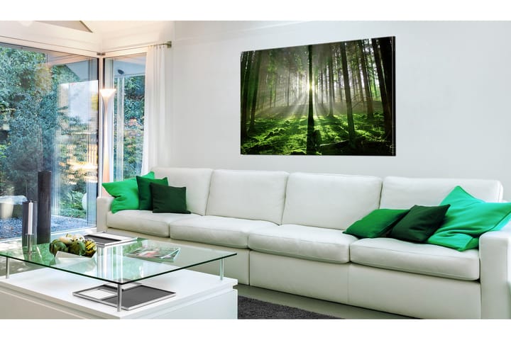 Taulu Emerald Forest II 120x80 - Artgeist sp. z o. o. - Canvas-taulu - Seinäkoristeet