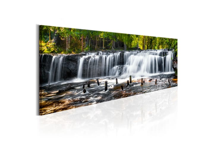 Taulu Fairytale Waterfall 120x40 - Artgeist sp. z o. o. - Canvas-taulu - Seinäkoristeet