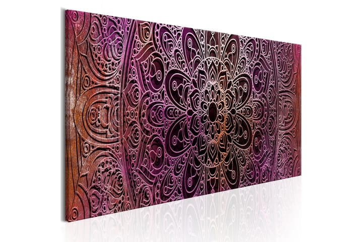Taulu Mandala Amethyst Energy 150x50 - Artgeist sp. z o. o. - Canvas-taulu - Seinäkoristeet