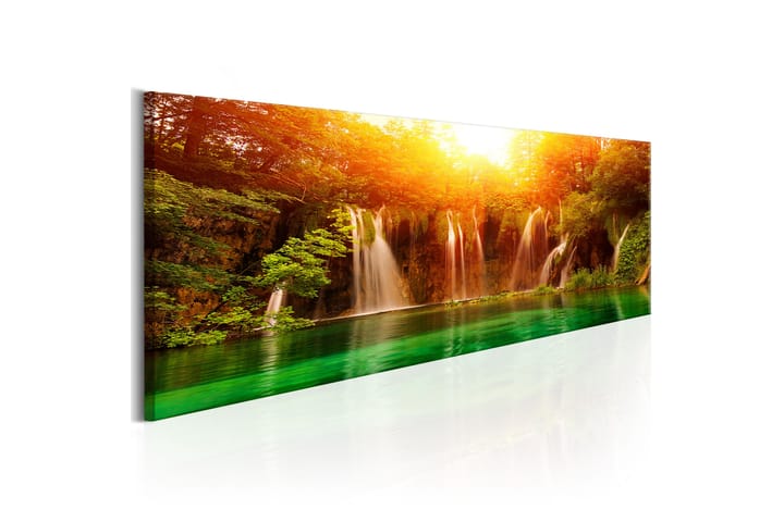 Taulu Nature: Magnificent Waterfall 120x40 - Artgeist sp. z o. o. - Canvas-taulu - Seinäkoristeet
