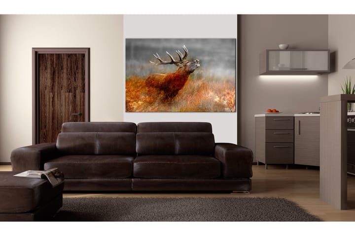 Taulu Roaring Deer 120x80 - Artgeist sp. z o. o. - Canvas-taulu - Seinäkoristeet