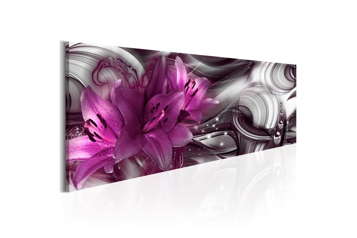 Taulu Purple Depth 120x40 - Artgeist sp. z o. o. - Canvas-taulu - Seinäkoristeet