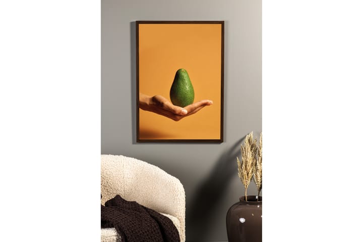 Juliste Avocado 21x30 cm - Oranssi/Vihreä - Juliste