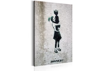 Taulu Bomb Hugger by Banksy 80x120
