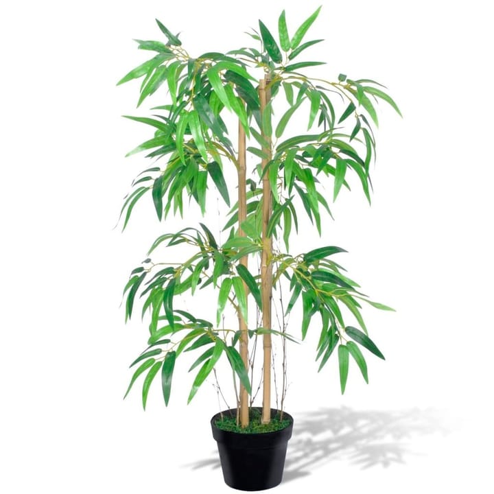 Tekokasvi Bambu Twiggy Ruukussa 90 cm - Vihreä - Parvekekukat - Tekokasvit