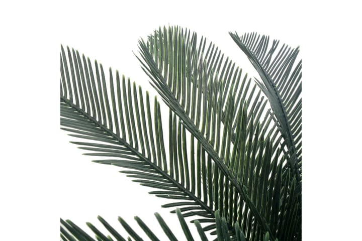 Tekokasvi Japaninkäpypalmu ruukulla vihreä 125 cm - Monivärinen - Parvekekukat - Tekokasvit