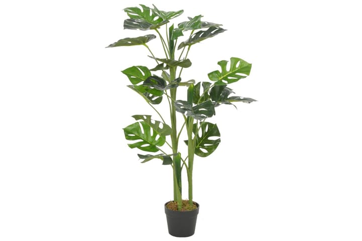 Tekokasvi peikonlehti ruukulla vihreä 100 cm - Monivärinen - Parvekekukat - Tekokasvit