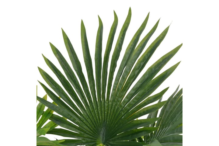 Tekokasvi palmu ruukulla vihreä 70 cm - Monivärinen - Tekokasvit - Parvekekukat