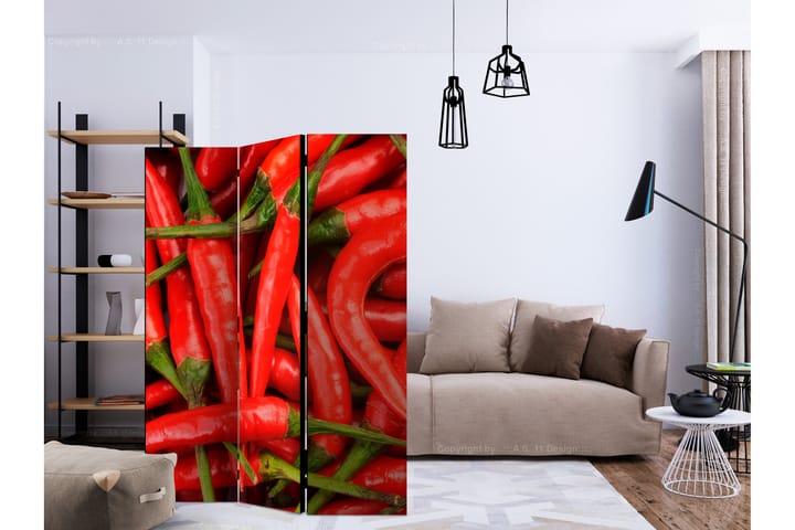 Tilanjakaja Chili Pepper - Background - Artgeist sp. z o. o. - Tilanjakaja & sermi - Taittuva sermi