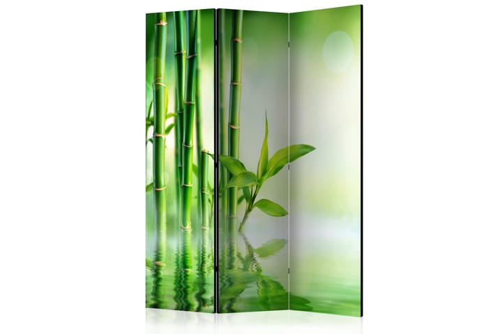 Tilanjakaja Green Bamboo 135x172 - Artgeist sp. z o. o. - Tilanjakaja & sermi - Taittuva sermi