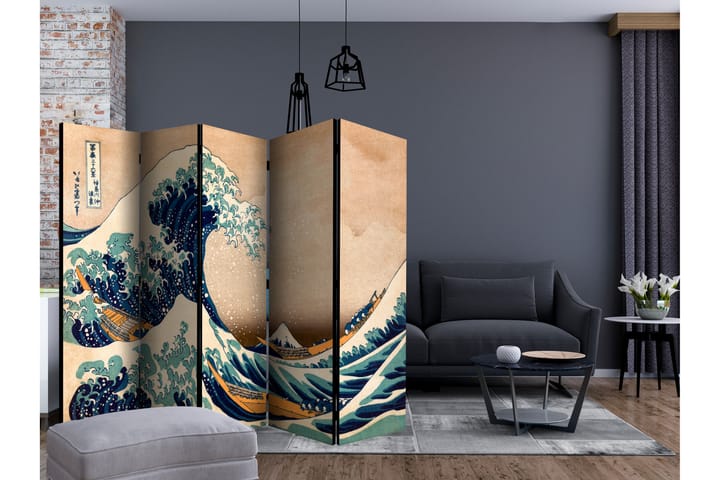 Tilanjakaja Hokusai: The Great Wave off Kanagawa II 225x172 - Artgeist sp. z o. o. - Tilanjakaja & sermi - Taittuva sermi