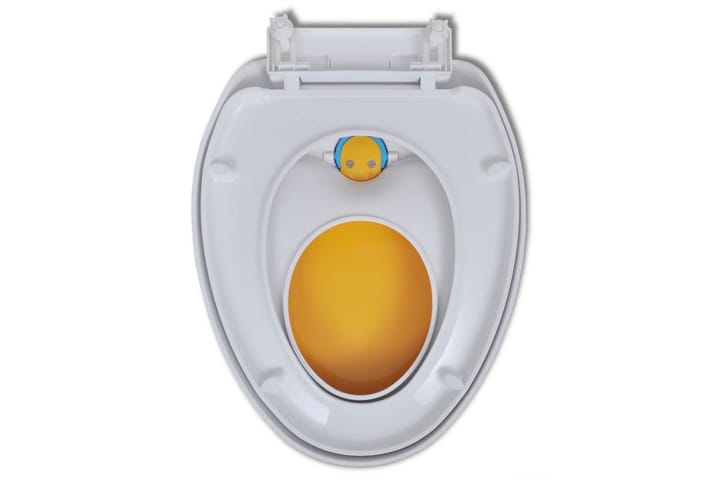 & Keltainen Soft Close WC-istuin Aikuisille/Lapsille - Keltainen - WC-istuimen kansi - Wc-istuimen kannet