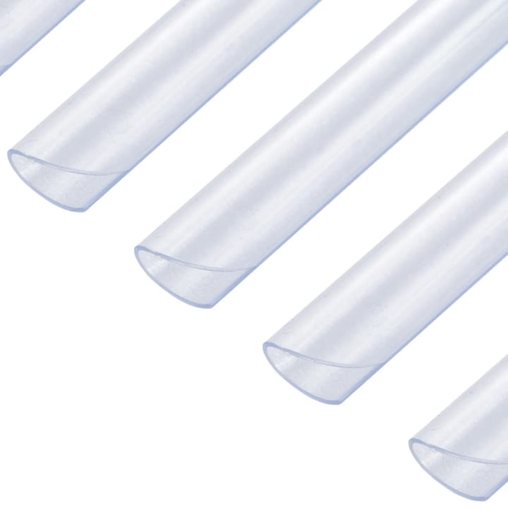 100 kpl aidan kiinnikkeet PVC läpinäkyvä - Läpinäkyvä - Muut aitatuotteet