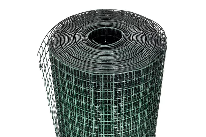 Kanaverkko galvanoitu PVC pinnoitteella 25x1 m vihreä - Vihreä - Kanala - Kanakoppi