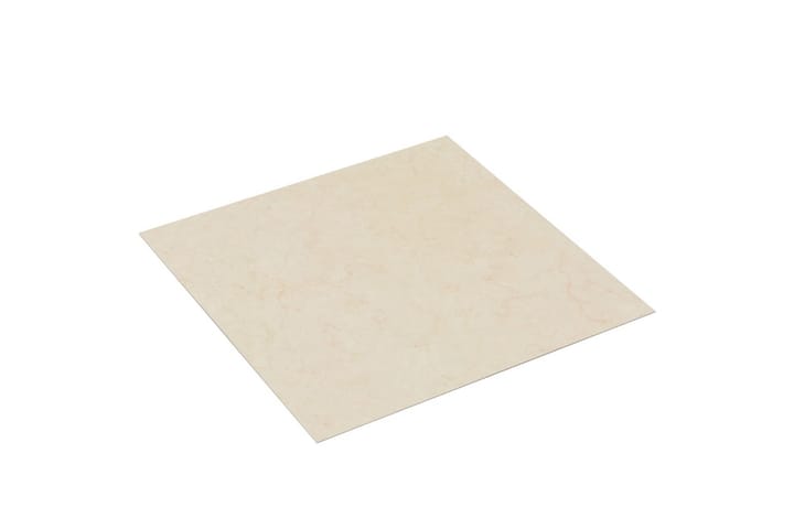 Itsekiinnittyvä lattialankku 20 kpl PVC 1,86 m² beige - Beige - Lattia