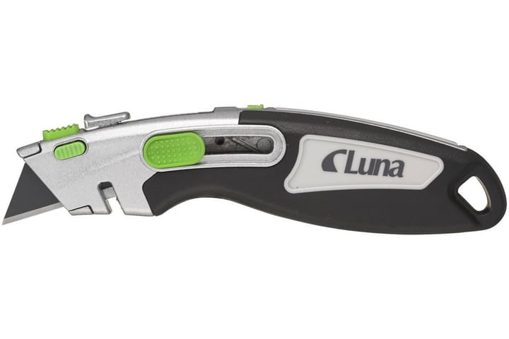 Yleisveitsi Luna Tools LUK-20FS 17,5 cm Sinkki/Kumi - Luna Tools - Työkaluveitsi